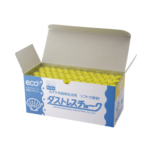 ダストレスチョーク　黄　７２本画像