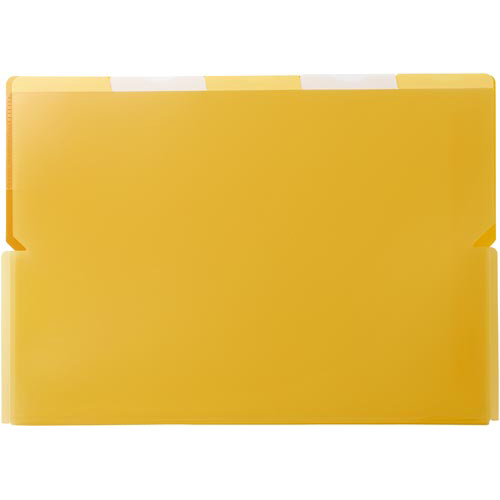 スーパーハードホルダー５山　ワイドヨコ　黄１０冊画像