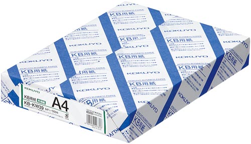 ＫＢ用紙（共用紙）　Ａ４　５００枚×５画像