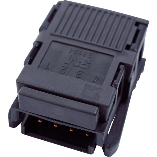 ﾘﾝｸｺﾈｸﾀ ﾜｲﾔｰﾏｳﾝﾄｺﾈｸﾀ4極 ﾌﾗｯﾄｹｰﾌﾞﾙ用 1個画像