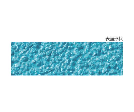 ノンスリップテープ　屋内用　100mmX5m　ベージュ 表面に模様が施されたテープが丸まって置かれている様子