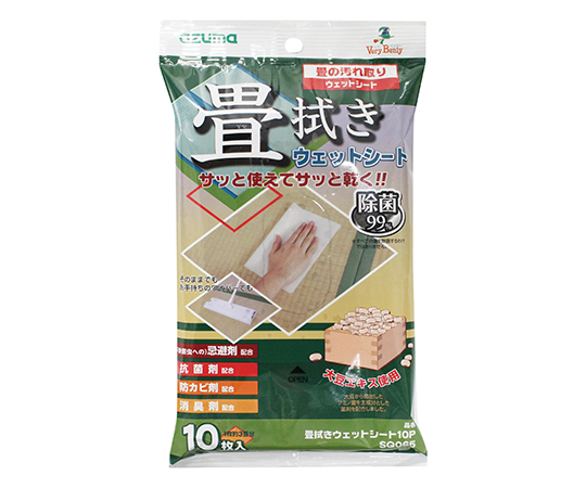 畳拭きウェットシート　10枚入画像