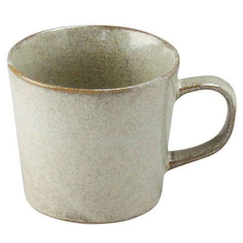 マグカップ 320ml ナチュラルカラー 磁器 食器 美濃焼 グレー画像