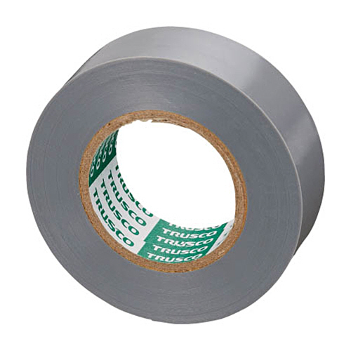 脱鉛ﾀｲﾌﾟﾋﾞﾆｰﾙﾃｰﾌﾟ 19mm×10m ｸﾞﾚｰ 1ﾊﾟｯｸ(10巻)画像