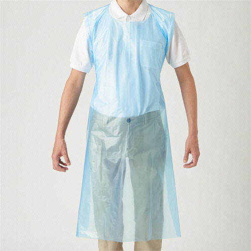 ﾎﾟﾘｴﾁｴﾌﾟﾛﾝ ｴｺﾉﾐｰ ﾌﾘｰｻｲｽﾞ ﾌﾞﾙｰ 1ｾｯﾄ(1000枚:50枚x20箱)画像