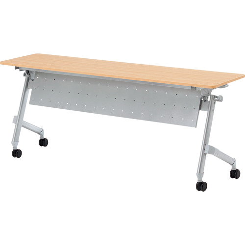 TOKIO 天板跳ね上げ式ﾃｰﾌﾞﾙ ATN-P1845 1800×450 ﾅﾁｭﾗﾙ 1台画像