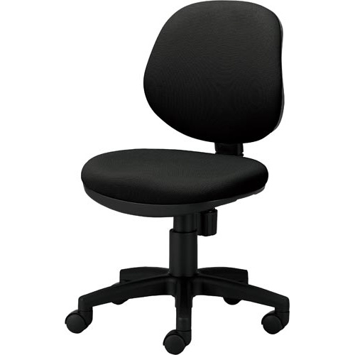 カララチェア　背座同色　ブラック画像