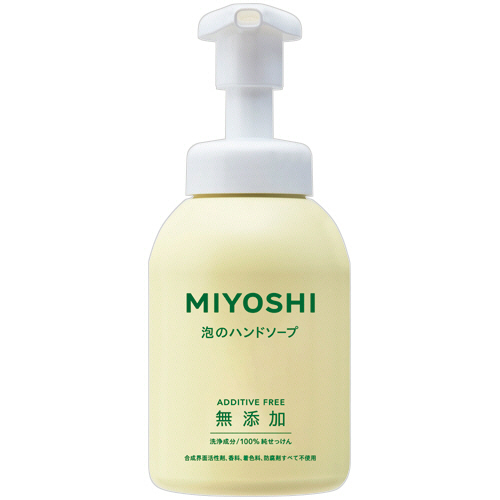 無添加せっけん 泡のﾊﾝﾄﾞｿｰﾌﾟ 本体 350mL 1本画像
