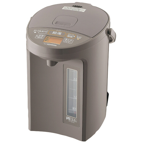 ﾏｲｺﾝ沸とうVE電気まほうびん 優湯生 3.0L ﾗｲﾄﾌﾞﾗｳﾝ 1台