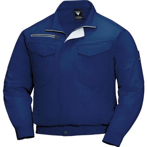 空調服 綿ﾎﾟﾘ混紡ﾍﾟﾝﾀｽ空調服 ﾃﾞｨｰﾌﾟﾈｲﾋﾞｰ S 1着画像