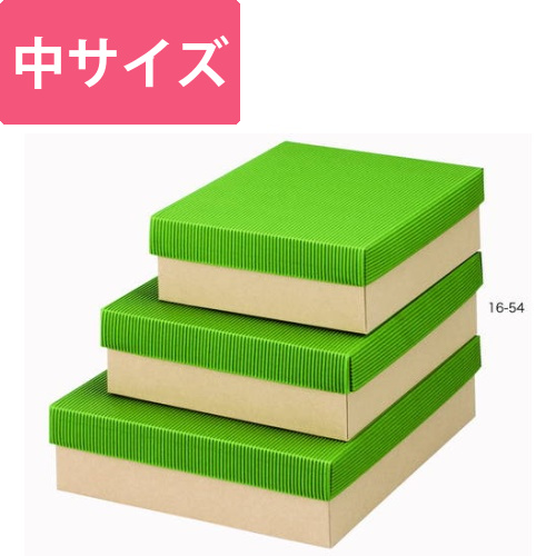 片段カラーギフトBOX　中（緑）画像