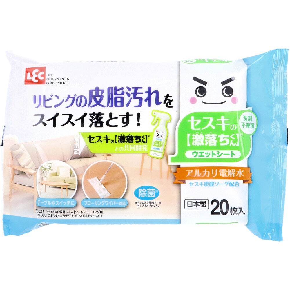 ＳＳ－２２５　セスキの激落ちくんシートフローリング画像