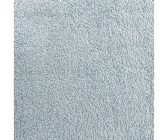 バスタオル テラカラー 60×120cm BLUE 1セット（10枚入） 青いバスタオルが積み重なり、柔らかい生地の質感が分かる状態