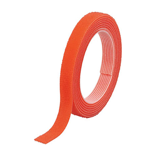 ﾏｼﾞｯｸﾊﾞﾝﾄﾞ結束ﾃｰﾌﾟ 両面 ｵﾚﾝｼﾞ 10mm×1.5m 1巻画像