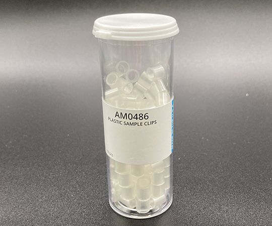 プラスチックサンプルクリップ　ポリエチレン製　100個入