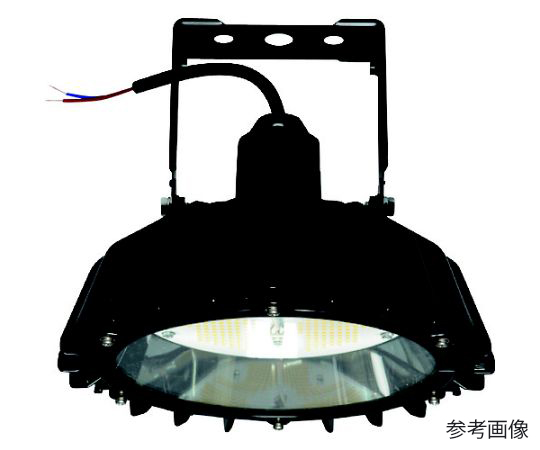 高天井用LEDランプ アームタイプ 特殊環境対応 防湿・防雨形（オイルミスト・粉じん対応）10000lm 黒画像
