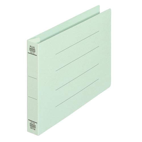 フラットファイル　厚とじ３００　Ａ５横　ブルー画像