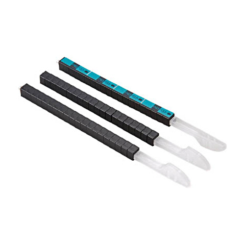 小型携帯用結束ﾊﾞﾝﾄﾞｸﾘｯﾌﾟ 黒 1ﾊﾟｯｸ(100枚)画像