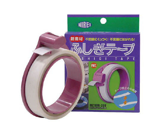 ふしぎテープ白ディスペンサー付18MMX35M画像