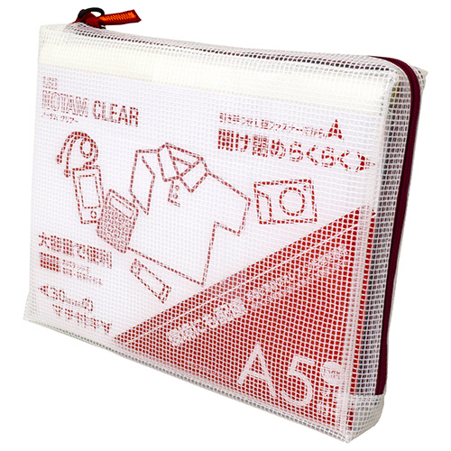 ﾉｰﾀﾑ ｸﾘｱｰ A5ﾀｲﾌﾟ ﾏﾁ付 ﾚｯﾄﾞ 1個画像