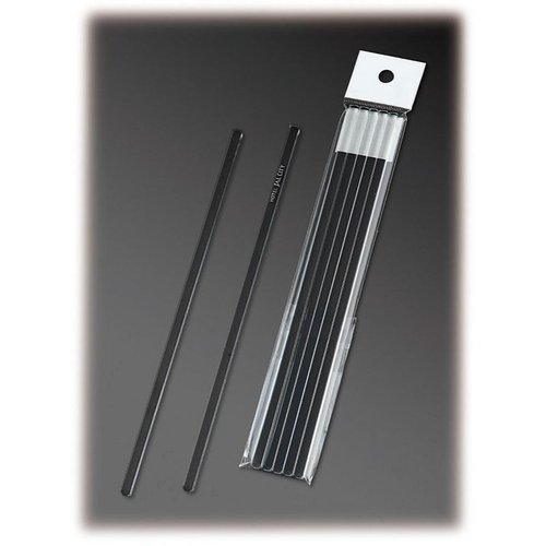 バー用品 シンビ M-54-1 アクリル角型マドラー5本セット ブラック画像