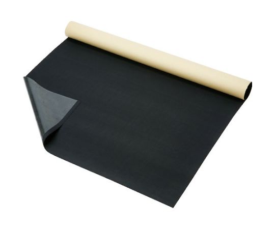 ゴム製すべり止めシート　のり付き　1200X1000mm　5枚入画像