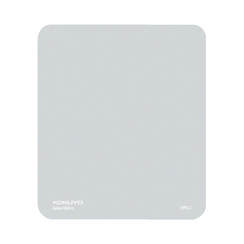 マウスパッド　シルバーメタリック　薄型