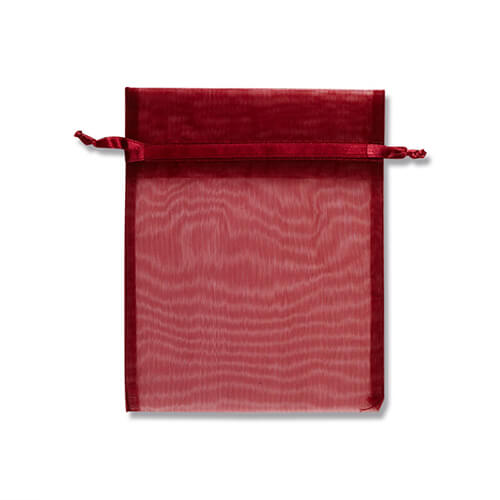 オーガンジーバッグ Ｍ ワイン １０枚画像