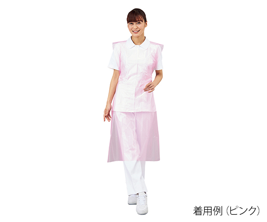 プロシェア業務用エプロン　ピンク　100枚×10箱画像