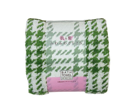 マイクロファイバーバスタオル ホリデー チドリ 60×120cm GREEN 1セット（10枚入）画像