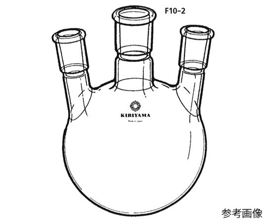 三ッ口フラスコ（アングルタイプ）　300mL画像