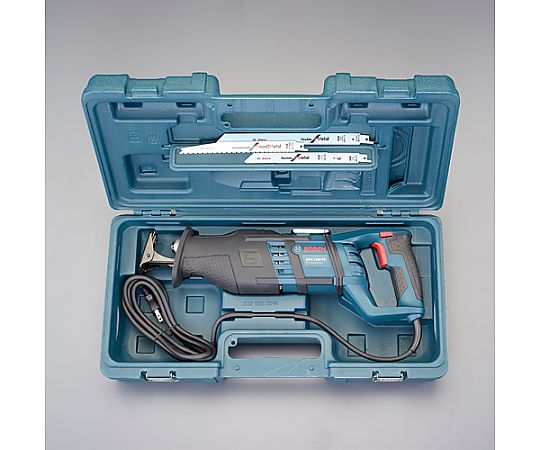 AC100V/1200W セーバーソー 電源コードが付いた本体側面の詳細が見える状態