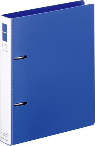 リングファイル＜スリム＞Ａ５Ｓ・２２０青×１０画像
