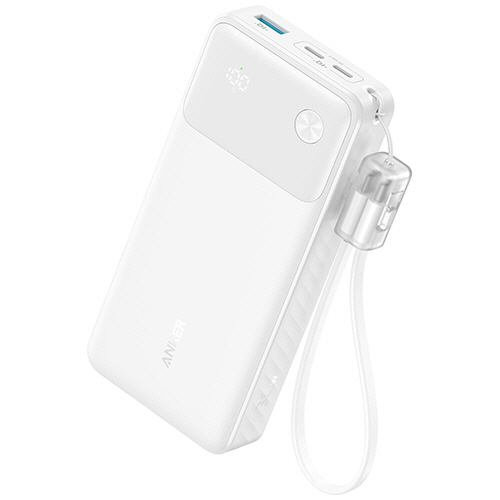 ﾓﾊﾞｲﾙﾊﾞｯﾃﾘｰ ANKER Power Bank(30W) 20000mAh ﾎﾜｲﾄ 1個