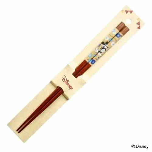 箸 23cm ミッキーマウス あさがお 木製 アサガオ画像