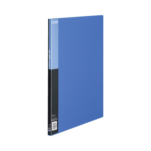 クリヤーブックベーシック横入　Ａ３縦４０Ｐ青画像