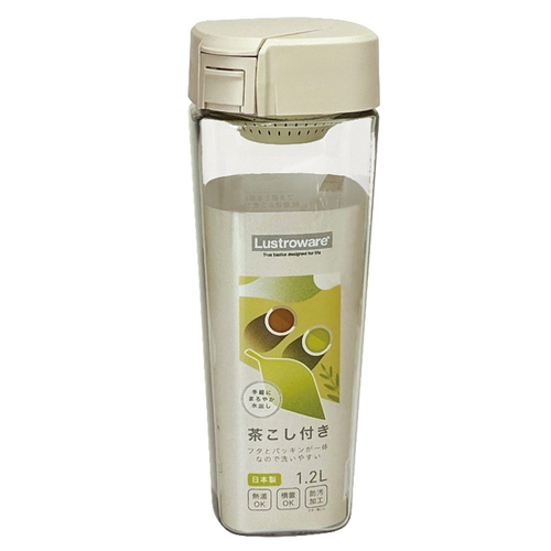 冷水筒 ラストロ タテヨコチャコシツキシームレスピッチャー1.2L画像