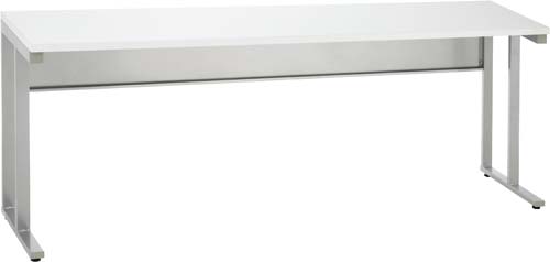 ＷＳデスク　平机　幅１８００奥行４５０ホワイト画像