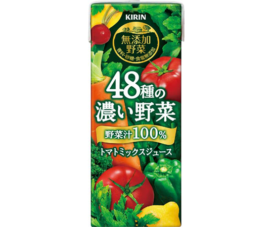 無添加野菜　48種の濃い野菜　200mL　24本画像