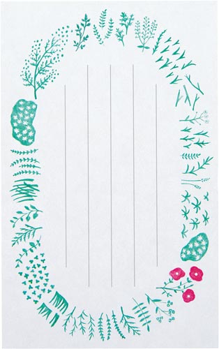 便箋ふせん　Ｌ　プランツ画像