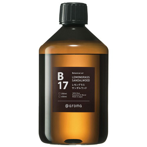 Botanical air B17 ﾚﾓﾝｸﾞﾗｽｻﾝﾀﾞﾙｳｯﾄﾞ 450ml 1ｾｯﾄ(2個)画像