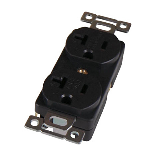 平刃形 複式埋込ｺﾝｾﾝﾄ 接地2P20A125V 1個画像