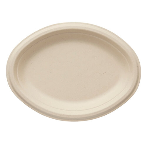 HEIKO 紙皿 バンブーペーパーウエア プレート BOP-31 20枚画像