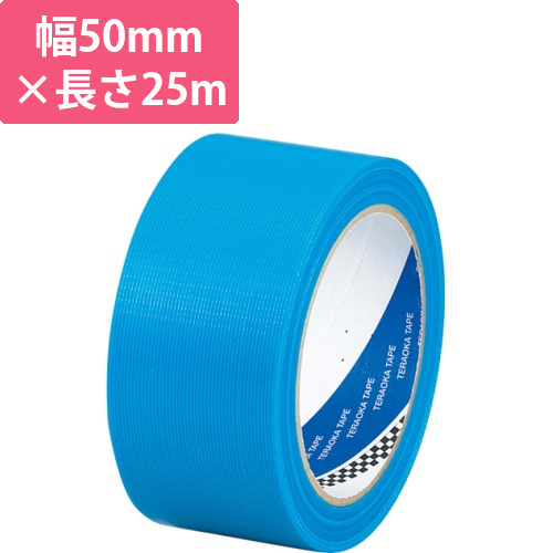 養生用P-カットテープ　No.4140　50mm×25m　厚み約0.15mm　青　1巻画像