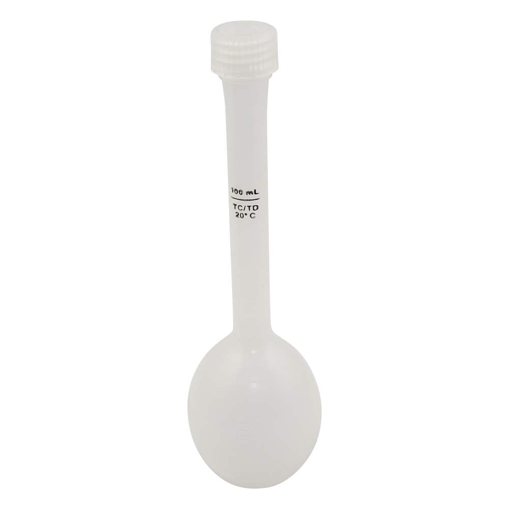 Nalgeneメスフラスコ（PPCO製） 100mL