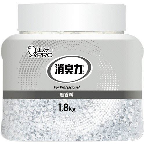 消臭力 業務用消臭剤 ﾋﾞｰｽﾞﾀｲﾌﾟ 無香料 本体 1.8kg 1個画像