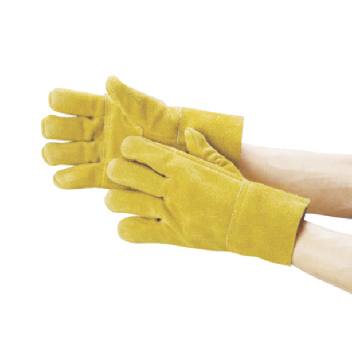 防振手袋 天然牛床革製 1双画像