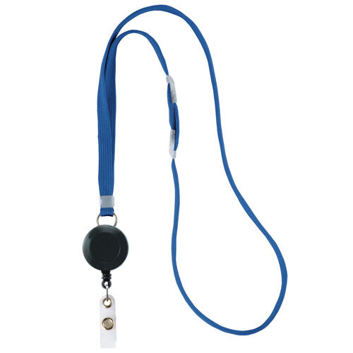 ﾘｰﾙ式吊下げひも ｽﾀﾝﾀﾞｰﾄﾞ ﾊﾞﾗ 青 1ｾｯﾄ(5本)