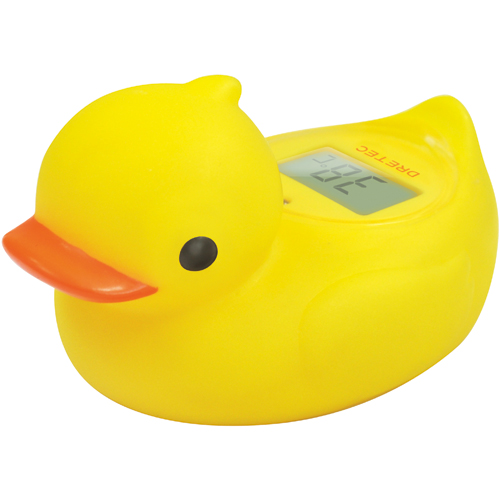 ﾃﾞｼﾞﾀﾙ湯温計 ｶﾞｰくん ｲｴﾛｰ 1個画像