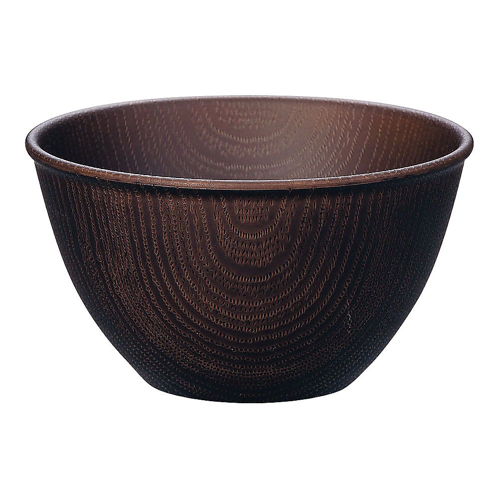 WOOD　スープボール　12.5cm　ダークブラウン画像